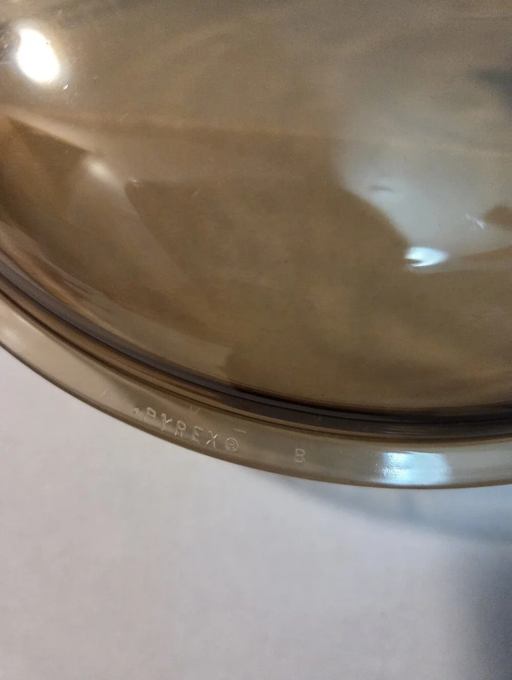 Corning Visions Amber Glass Lid 10